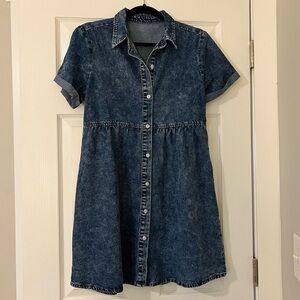 NWOT XS (fits like S) Amazon Denim Dress